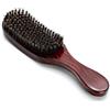 OKBY Spazzola Onda 100% Spazzola a setole ondulate Grande Pettine Curvo In Legno Naturale Pettine Massaggio Professionale Srotolamento Veloce E Capelli Lisci