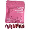 Generisch Mini rossetto | 12 colori Mini make-up rossetto in velluto, non scolorisce, impermeabile, per mamma, moglie, fidanzata, ragazza