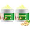 TUOSHITONG Crema ginecomastia allo zenzero da uomo, crema rassodante per la pelle dello zenzero, riduce efficacemente il grasso del seno e rassoda la pelle del seno, 2 pezzi