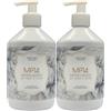 FEI FAN Sapone Liquido Per Mani e Corpo, Profumed Edition, Nutriente Ed Emolliente. Accarezza e Nutre La Pelle Rilasciando Un Profumo Ricco e Gradevole 500ml (2 Flaconi, MP14)