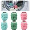 Bamideo 3/6pcs Palline per lavatrice - dispenser ammorbidente per bucato, palline riutilizzabili per asciugatrice, dispenser per ammorbidente per la casa, palline ammorbidenti per lavatrice (6pcs)