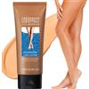 YUNFAN Leg Makeup Waterproof No Transfer - Leg Makeup Lotion,Leg Vein Cover up Makeup,Body Makeup Waterproof Foundation for Women,Long Lasting Leg and Body Scar Covering Cosmetic for Tattoo Cover up (3#)