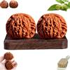 Pnedeodm Wenwan Walnuts, Chinese Walnut Fidget for Hand Massage & Stress Relief, Natural Solid Wood Hand Exercise Balls, Traditional Health Care Gift for Elderly & Meditation (A-Original Color, 40-41mm)