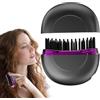 Generico Spazzola Per Piastra Per Capelli Senza Fili - Piastra Per Capelli Senza Fili Ricaricabile Da 1500 MAh | Piastra Per Capelli Con Controllo Temperatura A Tre Velocità | Spazzola Per Capelli Ricari