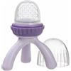 b.box Ciuccio Frutta Neonati in Silicone | Design a Treppiede Facile da Tenere in Mano | Perfetto per Alimenti Freschi o Surgelati | Tappo Incluso | a Partire dai 4 Mesi