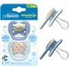 Dr. Brown's Advantage - Ciuccio per bambini, livello 1, 2 pezzi, colore: Blu