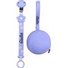 BABY J ART NOVITÁ Fettuccia IN SILICONE, per ciuccio personalizzata con nome, margherita, BABYJART, lavabile,sicura per il bambino,compatibile con ciuccio MAM e CHICCO AZIENDA ITALIANA, MADE IN ITALY!