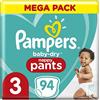 Pampers 81714247 Baby-Dry Pants - Pannolini, colore: Bianco