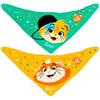 Lulabi 44 Gatti Set 2 Bavaglini In Cotone, Bandana, Boy - 9 Gr
