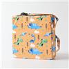 Chickwin Cuscino Rialzo Sedia per Bambini, Facile da Pulire Smontabile Regolabile Cuscino Alzasedia Antiscivolo per Seggioloni Cuscino Seduta (Dinosauro,32x32x8cm)