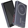 CLSSLVVBN Telecamera posteriore per telefono, selfie, vlog, posizionamento, forte tecnologia magnetica Bluetooth 4, telefono per selfie in lega di alluminio, blu