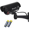 Maclean CE IR1100B - Telecamera a LED impermeabile, colore nero [classe energetica B] | Batterie incluse
