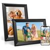 Caxtonz - Cornice per foto digitale con display touch WiFi da 10,1 pollici, cornice digitale 800 x 1280 HD Smart Cloud in qualsiasi momento e ovunque, utilizzo nell'app,
