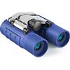 Obuby Binocolo Professionale, 12x42 HD Binocolo Compatto con Sacchetto di Trasporto & Adattatore per Smartphone. Prisma BaK4 FMC Lenti, per Bird-Watching, Attività all'Aperto (rosso)