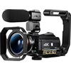 NGBFF Macchinetta Digitale, Videocamera videocamera 4K, AC3 IR IR Night Vision WiFi Digital Vlogging Camera Professionale professionale, Vlogging Tuber Vlogging Full HD(Bundle B)