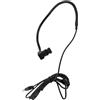 Gedourain Webcam Centrale USB Visiva Professionale Plug and Play Webcam a Schermo Medio da 2 MP con Microfono Incorporato per PC Portatile, Compatibile con Zoom Skype