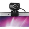 Headerbs USB con MIC 0.3MP Web Camera Cam 360 Gradi per Schermo LCD Laptop per/MSN/ICQ Night Vision Fotocamera Web USB