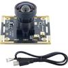 Uqezagpa 200MP Colore Esposizione Globale USB Camera Module Per Embeddes Dispositivi Con 120FPS Ad Alta Velocità Cattura 94 °/100 °/130 ° Webcam ad Alta Velocità