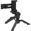 RASTKY Adattatore per Montaggio Portatile per Treppiede 2, Supporto per Telefono Portatile Pieghevole in ABS per Strumento Selfie, Supporto per Treppiede Stabile di Dimensioni Fisse