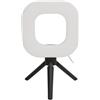 Garsent Kit di Illuminazione per Videoconferenza, Lampada LED per Laptop con Clip USB con Treppiede, 10 Livelli di luminosità 5 Colori, Luce Video Eye Friendly per Trucco in Live Streaming