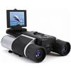 Annadue Telecamera Binocolo per Adulti, Display da 2 Pollici da 48 MP 2,5K 10x25 Binocolo Digitale con Scheda di Archiviazione, per Birdwatching Outdoor Adventures (SILVER)