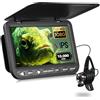 BJdfgE Telecamera subacquea da pesca 7''HD 1080P con DVR-32GB, telecamera portatile for la sul ghiaccio batteria agli ioni di litio 10000 mAh, IR e LED for il buio(25m no DVR)