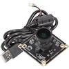 Arducam Videocamera USB grandangolare da 5 MP per computer, 1/4 CMOS OV5648 Mini UVC USB2.0 Video Webcam con microfono, con cavo da 1 m