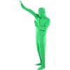CFTGIW Body Fotografico Chromakey Unisex Elasticizzato per Adulto Costume Uomo Scomparso per 180 Cm un Body Fotografico Chromakey Nascosto Poss Verde (160 cm)