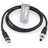 SZRMCC - Cavo di alimentazione USB C C a bloccaggio DC 5.5 2.1 PD Trigger 12 V per monitor Atomos dispositivi video Pix-E7 Pix-E5 Display Hollyland Mars 400s (30 cm)
