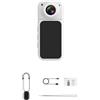 Generic Corpo della macchina fotografica sportiva in miniatura, ideale per la prima persona Pocket Vloggings Videocamera portatile ABS