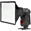 Generico SOFTBOX FLASH 15X17CM DIFFUSORE diffuser per esterno bounce stoffen compatibile con CANON SPEEDLITE NIKON SPEEDLIGHT SB-5000 SB-500 SB-700 SB-900 SB-910 SB700 SB900 SB910 SB500 SB5000