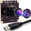 IEights 1080P Mini USB2.0 Modulo telecamera USB grandangolare ad alta velocità 260 fps, 120 fps, 60 fps, USB con fotocamera, PC, telecamera di luce integrata industriale, per computer Raspberry Pi