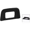 RETYLY Nero Gomma Wrapped Plastica Oculare DK-20 per D5100 D5000 D3100