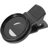 DECOMELODY Filtro Polarizzatore Circolare Cpl Ultraleggero per Fotocamera Smartphone 37mm Design Clip-on in Alluminio per Fotografia Subacquea e Traffico Stili multipli