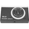Generic Fotocamera Digitale HD, Fotocamera Digitale Portatile con Zoom HD 8X con Luce di Riempimento per la Fotografia (BLACK)