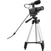 Generic Telecamera per computer HD 4K USB con zoom ottico 10x, messa a fuoco manuale, compensazione automatica dell'esposizione, compatibile con Windows XP/7/10, Linux Android, Plug & Play con microfono