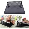 Trade Shop Traesio Supporto Notebook Girevole 360° Base Raffreddamento Pc Dissipatore