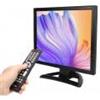 Annadue Monitor LED da 17 Pollici, Monitor Portatile con Schermo a Colori HD 1280 * 1024 con Altoparlanti Integrati VGA/HDMI/AV/BNC/USB/DC con telecomando.