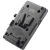 Ruili V Mount - Piastra batteria con connettore D-Tap + morsetto C per DJI Ronin Gimbal Sony BP batterie Blackmagic Ursa Mini Rod Bar DSLR Rig Treppiede
