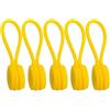SHINROAD Fascette magnetiche riutilizzabili 5/10 pz avvolgicavo in silicone Twist Cord Organizer clip per cuffie Home Office Scuola titolari resistenti alla polvere giallo