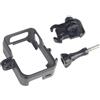 Oxxggkao Gabbia di montaggio per fotocamera Protezioni complete del corpo a sgancio rapido per Go Ultraly Riprese Accessori Custodia per fotocamera Porta migliorata per Go Ultraly Telecamere di azione