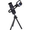 Leadigol Piccolo Cannocchiale Portatile Monoculare Telescopio Mini Monoculare con Adattatore per Smartphone Monocolo Tascabile per Bird Watching, Escursionismo, Campeggio