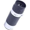 Artibetter Telescopio Monoculare 7x18 in Plastico Bianco Telemetro ad Alta Precisione Portatile per Golfisti e Osservazione a Lunga Distanza