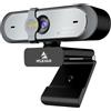 NexiGo Webcam N660P (Gen 2) 1080P 60FPS con controllo software, doppio microfono e copertura, autofocus, webcam USB HD, per OBS/Gaming/Zoom/Skype/FaceTime/Teams/Twitch