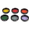Generic Telescopio Set Astro colorato da 1,25 (6 pezzi) for telescopi astronomici Lenti Pianeti Nebulosa(Six pic with box)