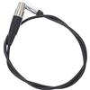 Kichvoe Cavo Audio Xlr Femmina a Jack 3,5 Mm Trs Nero 0,5 M per Telecamere e Videoregistratori Connettori Placcati Oro e Prestazioni Stabili