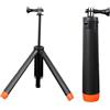 VBESTLIFE 4in1 Selfie Stick Tripode Estensione Leggera per gli Accessori VLOG Video Compatibili con per Action 5 Pro, 4, 3, per X4, 3 Ace Pro 2, ecc.