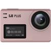 DIGNIFE Action Camera, 4K Action Camera 4K Ultra HD Fotocamera subacquea 30fps/60fps HD Telecomando Impermeabile FPV Sport DV(Small Package,SJ8 Plus Rose Gold)