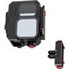 JSGHGDF Profound Sea Custodia impermeabile per fotocamera in lega di alluminio Shell Ventilazione termica Subaquatic Registrazione Addons per Action Camera Expert Expert Custodia impermeabile