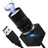 ALPCAM Telecamera USB 4K Ultra HD 2160P Webcam 10X 5-50mm Manuale Zoom Ottico Fotocamera con Sensore IMX415, Fotocamera Plug and Play Videoconferenza per Desktop/Laptop PC Windows Linux Mac